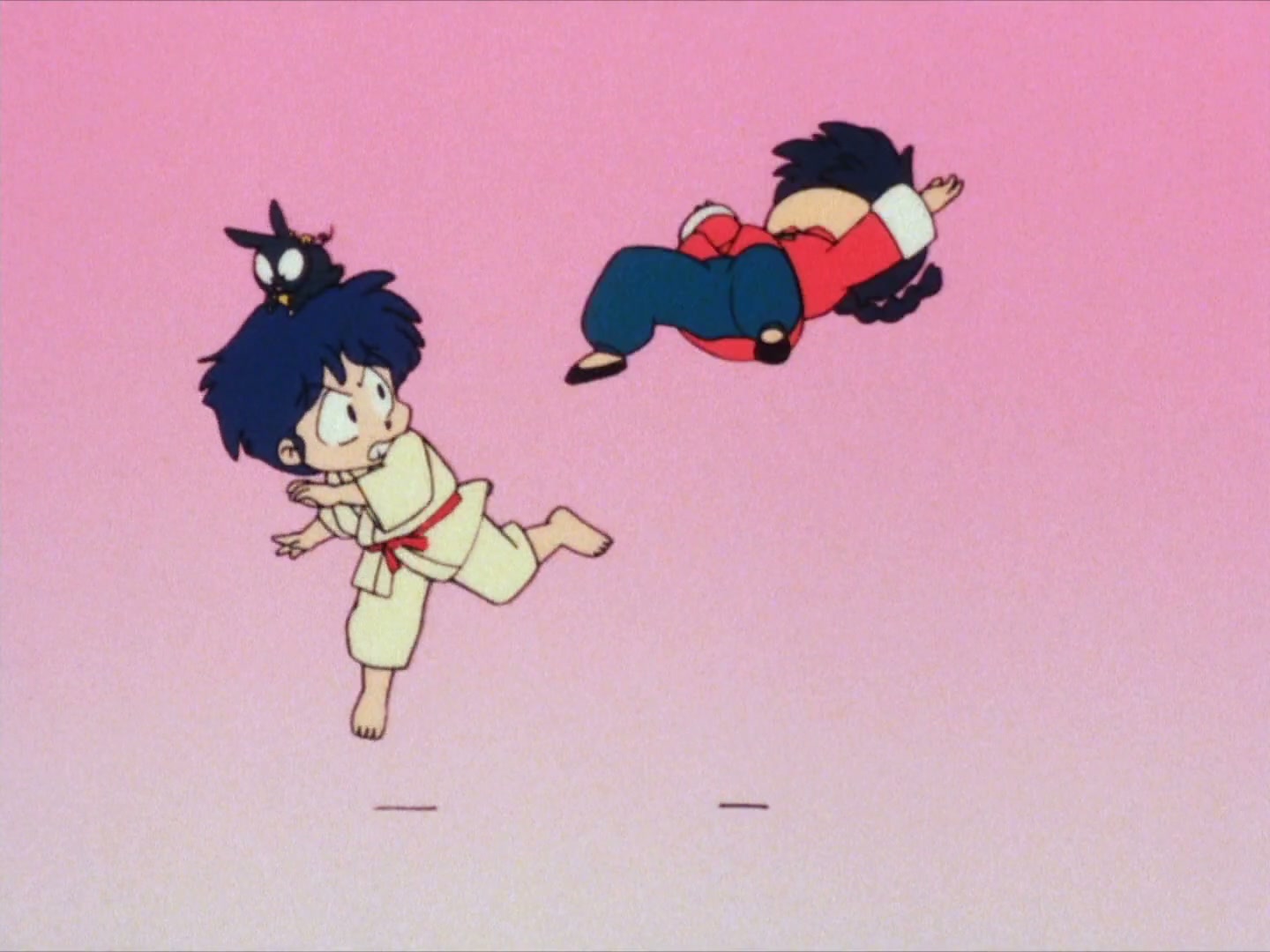 Ranma ½ Ep 25: Behold! The "Chestnuts Roasting on an Open Fire" Technique! @ 00:10:54