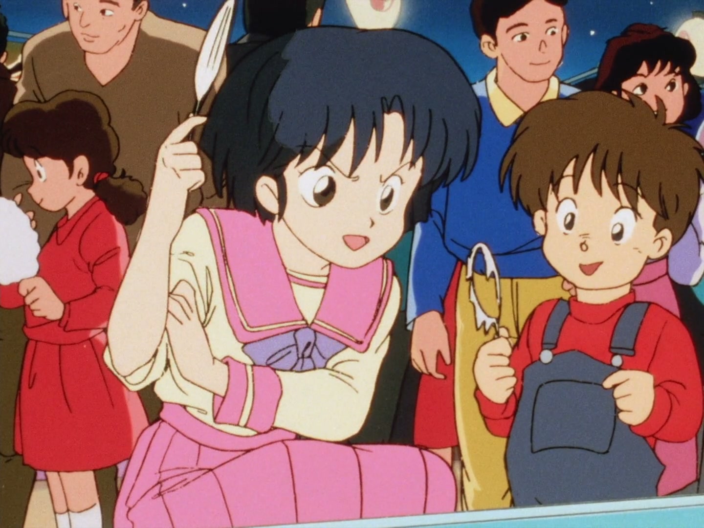 Ranma ½ Ep 25: Behold! The "Chestnuts Roasting on an Open Fire" Technique! @ 00:15:25