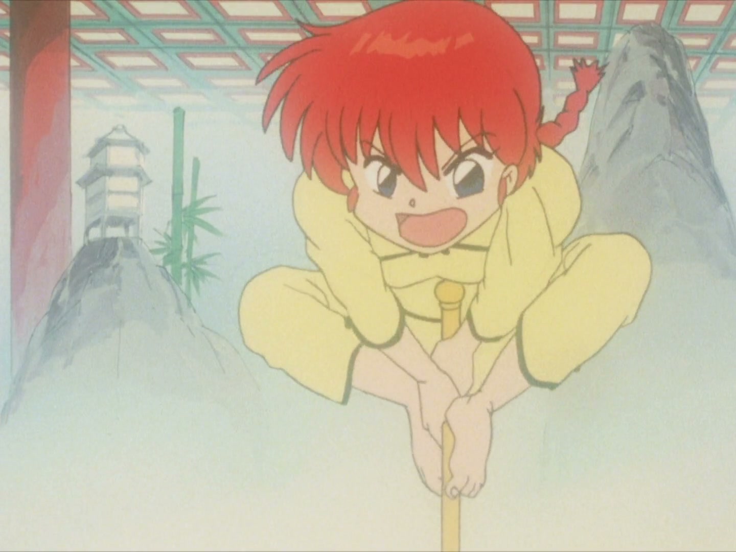 Ranma ½ Ep 25: Behold! The "Chestnuts Roasting on an Open Fire" Technique! @ 00:19:51