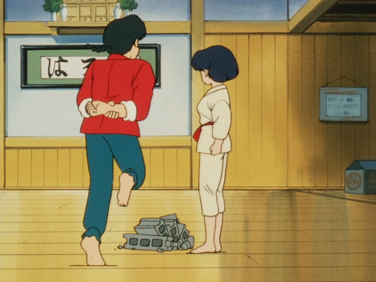 Ranma ½ Ep 26: Enter Mousse! The Fist of the White Swan! @ 00:09:41