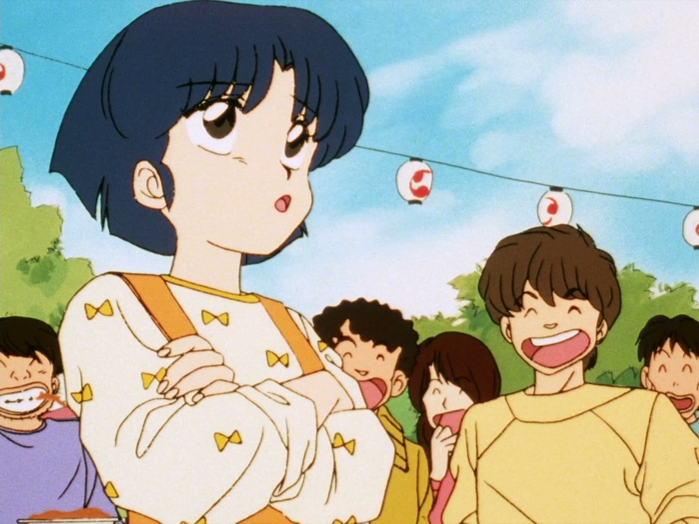 Ranma ½ Ep 26: Enter Mousse! The Fist of the White Swan! @ 00:13:42