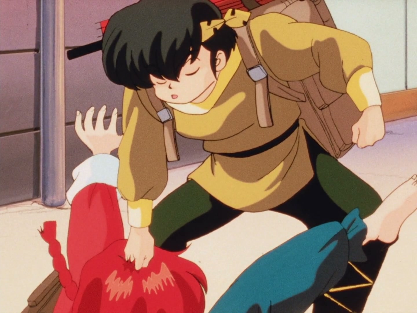 Ranma ½ Ep 34: Assault on the Girls' Locker Room @ 00:04:05
