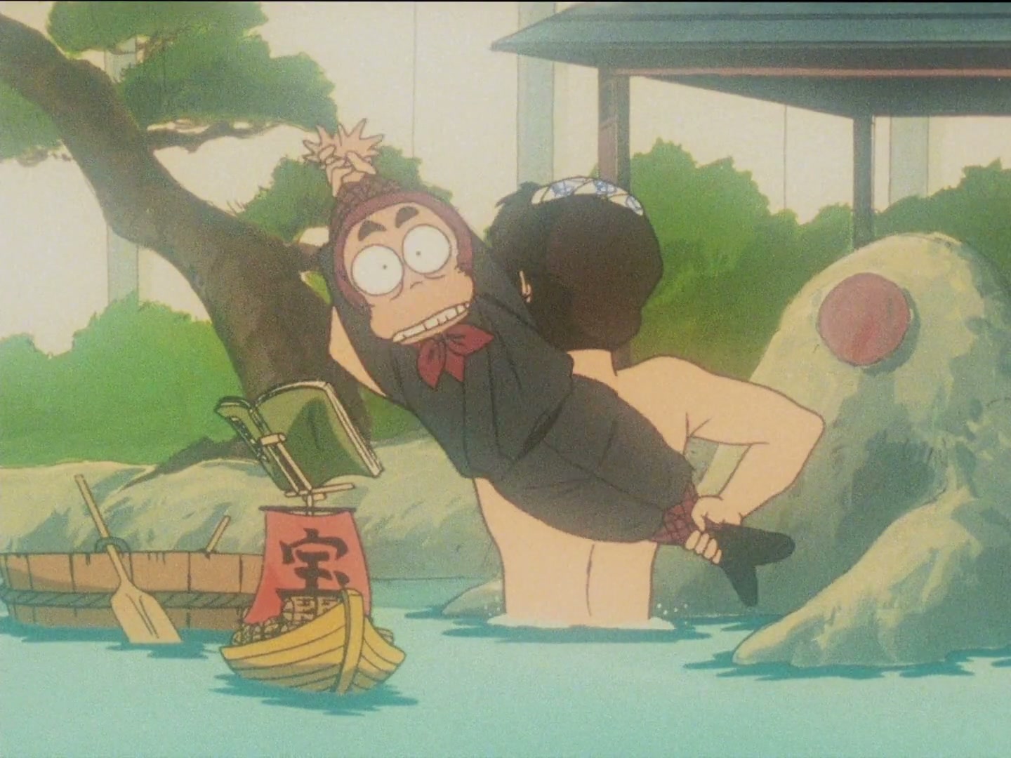 Ranma ½ Ep 35: Kuno's House of Gadgets! Guests Check In, But They Don't Check Out @ 00:05:55