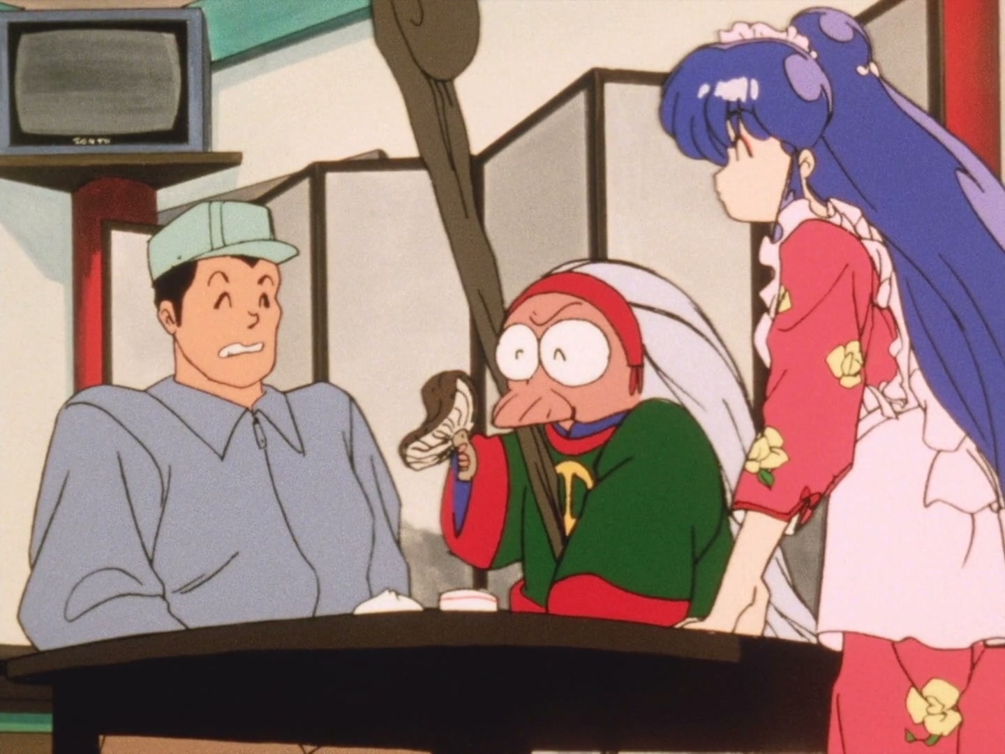 Ranma ½ Ep 43: Sneeze Me, Squeeze Me, Please Me! Shampoo's Recipe For Disaster @ 00:03:20