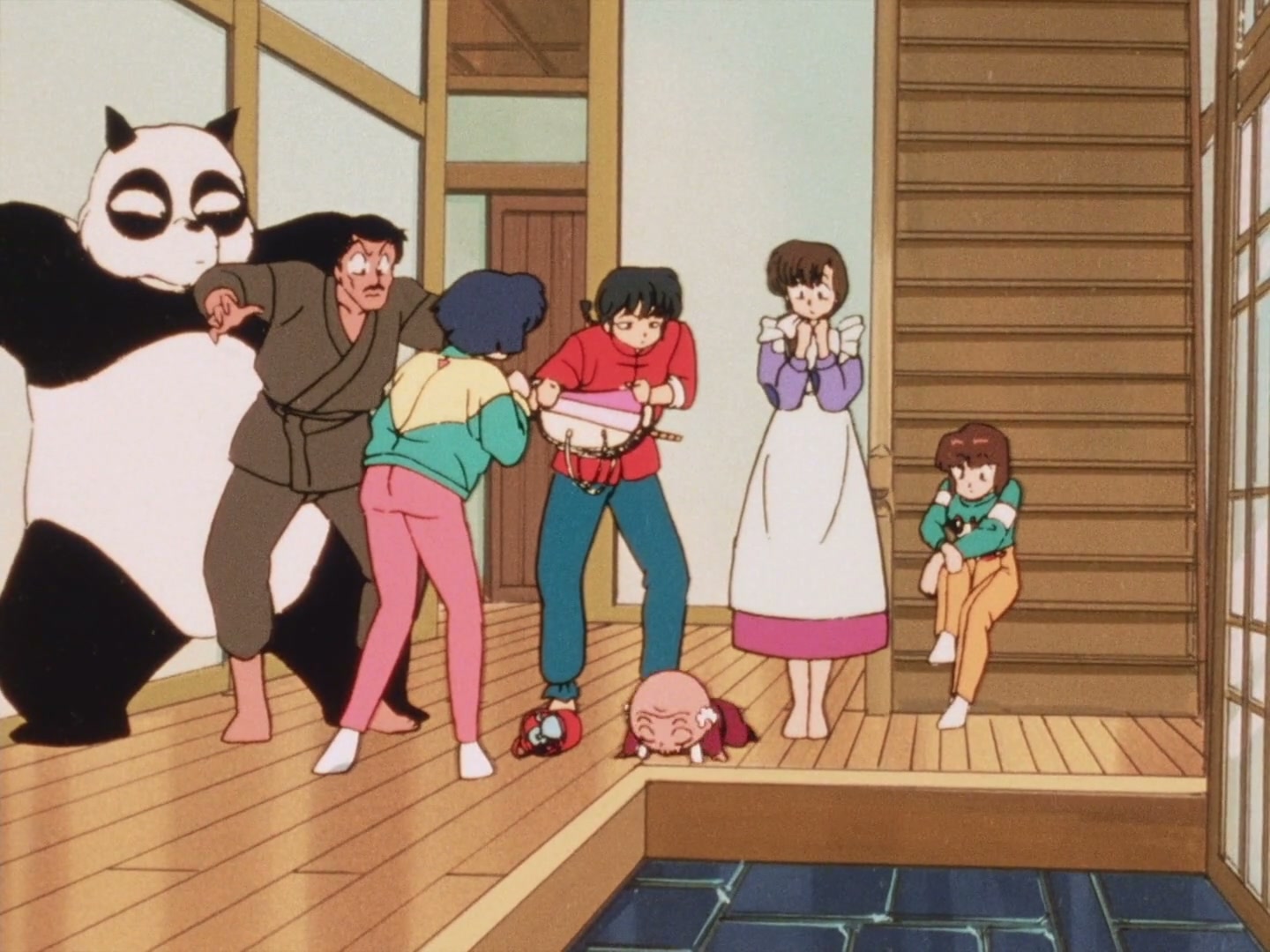 Ranma ½ Ep 44: Rub-A-Dub-Dub! There's A Pervert In The Tub @ 00:03:04