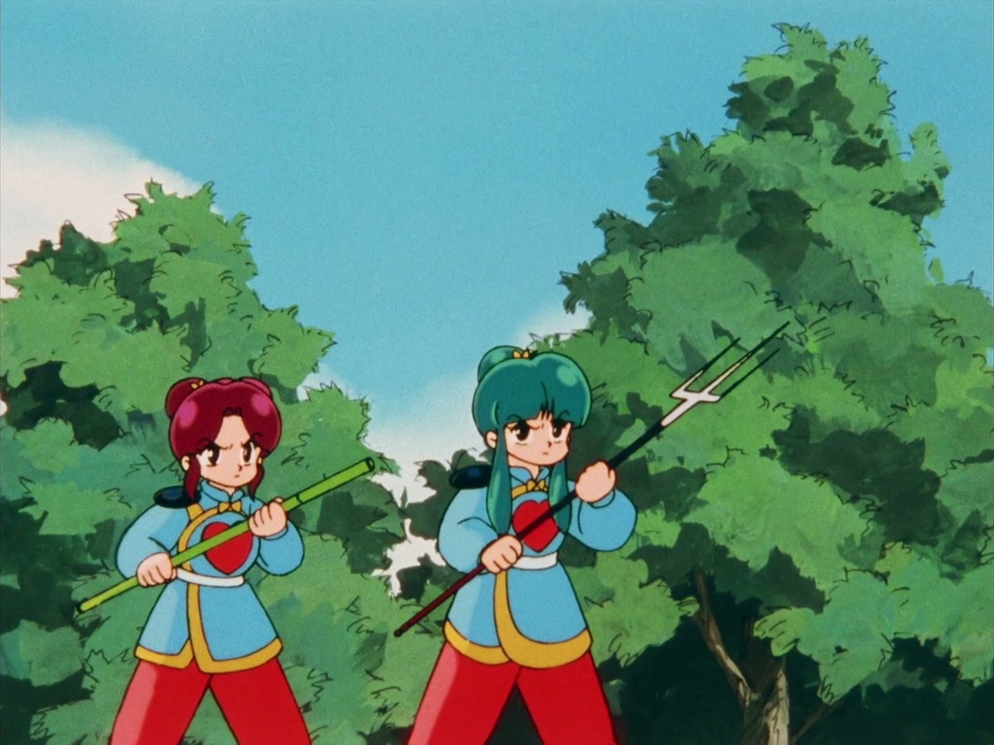 Ranma ½ Ep 58: Two, Too Violent Girls: Ling-Ling & Lung-Lung @ 00:05:36