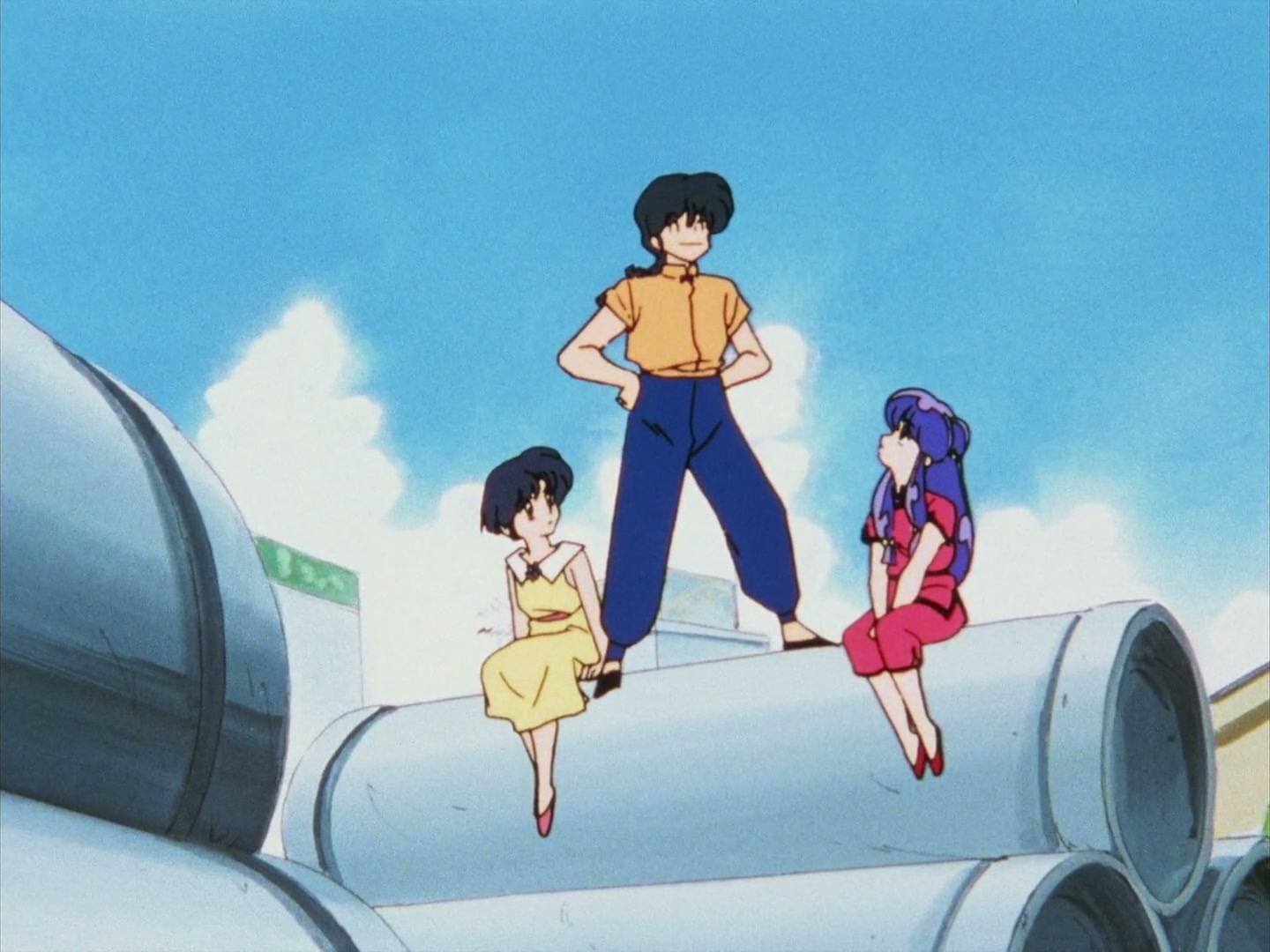 Ranma ½ Ep 58: Two, Too Violent Girls: Ling-Ling & Lung-Lung @ 00:06:58