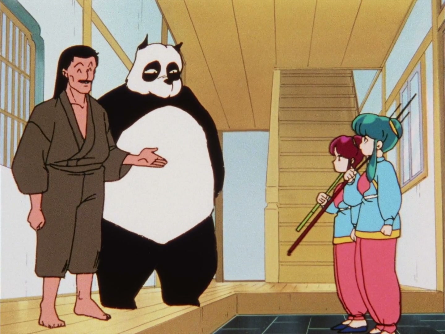 Ranma ½ Ep 58: Two, Too Violent Girls: Ling-Ling & Lung-Lung @ 00:07:35