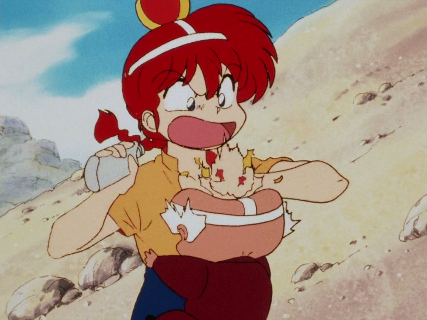 Ranma ½ Ep 62: Fight! The Anything-Goes Obstacle Course Race @ 00:17:19