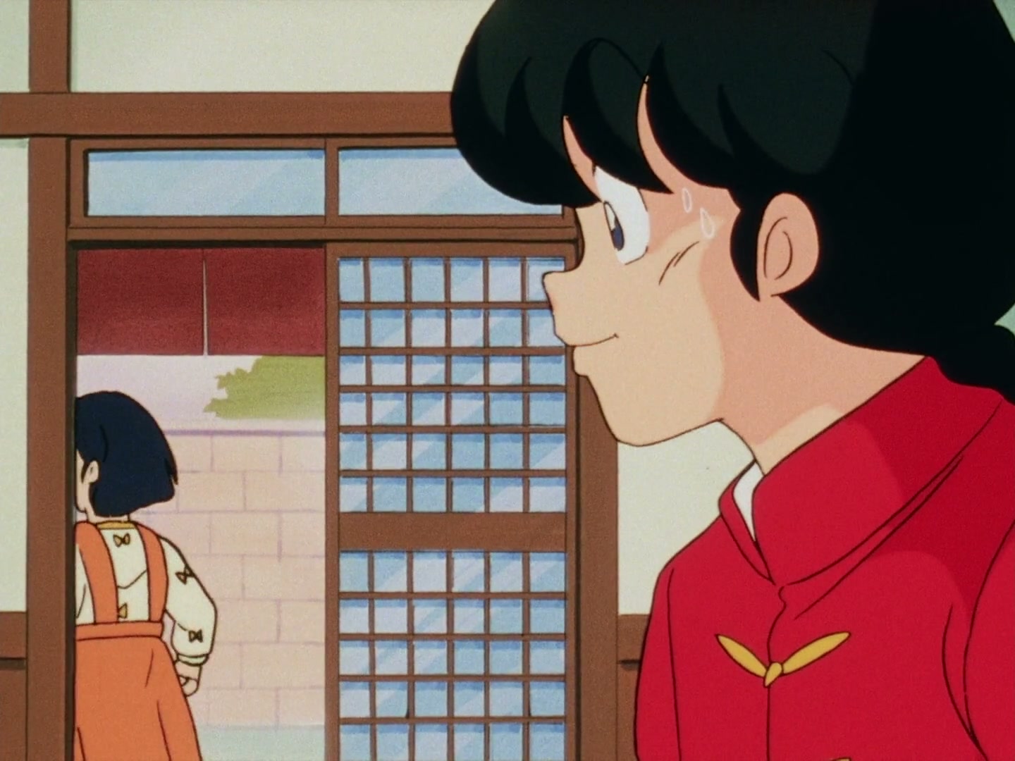 Ranma ½ Ep 63: Ukyo's Skirt! The Great Girly-Girl Gambit @ 00:03:45