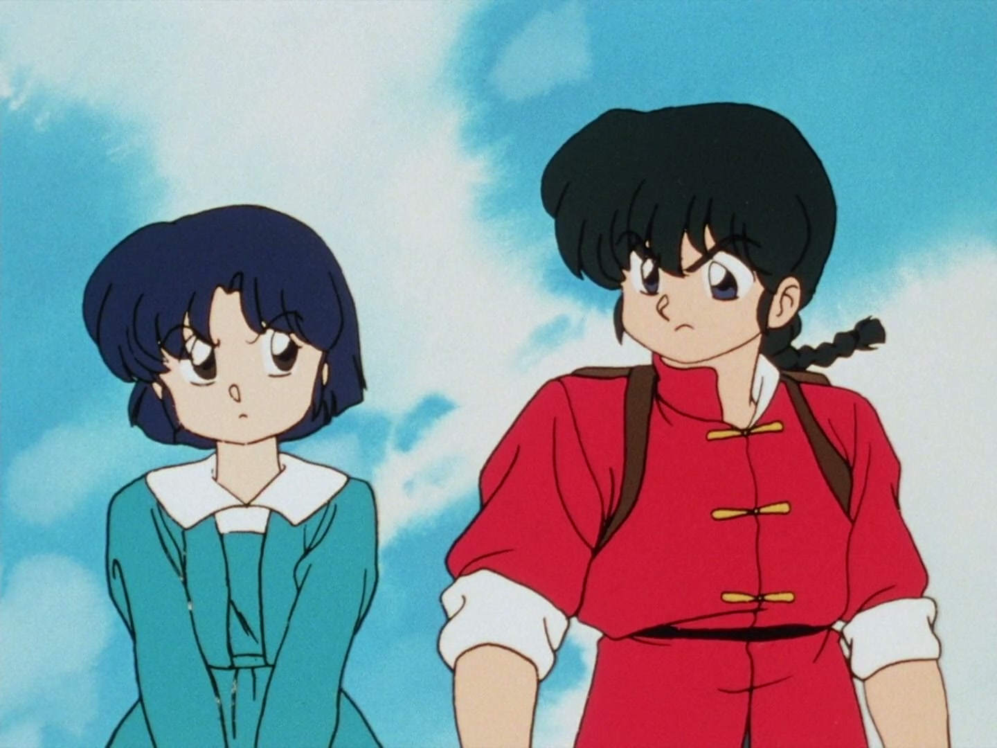 Ranma ½ Ep 63: Ukyo's Skirt! The Great Girly-Girl Gambit @ 00:07:11