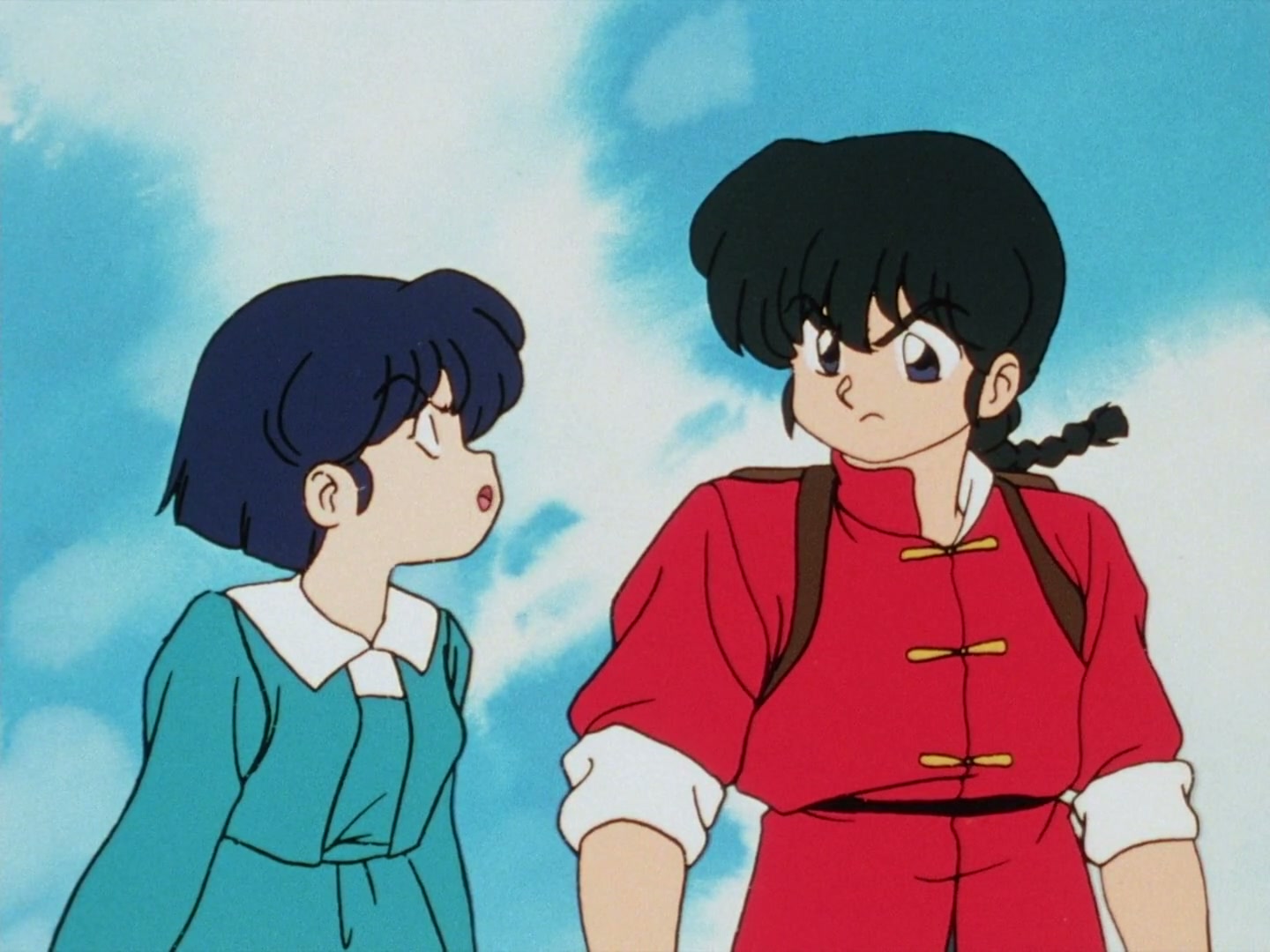 Ranma ½ Ep 63: Ukyo's Skirt! The Great Girly-Girl Gambit @ 00:07:15