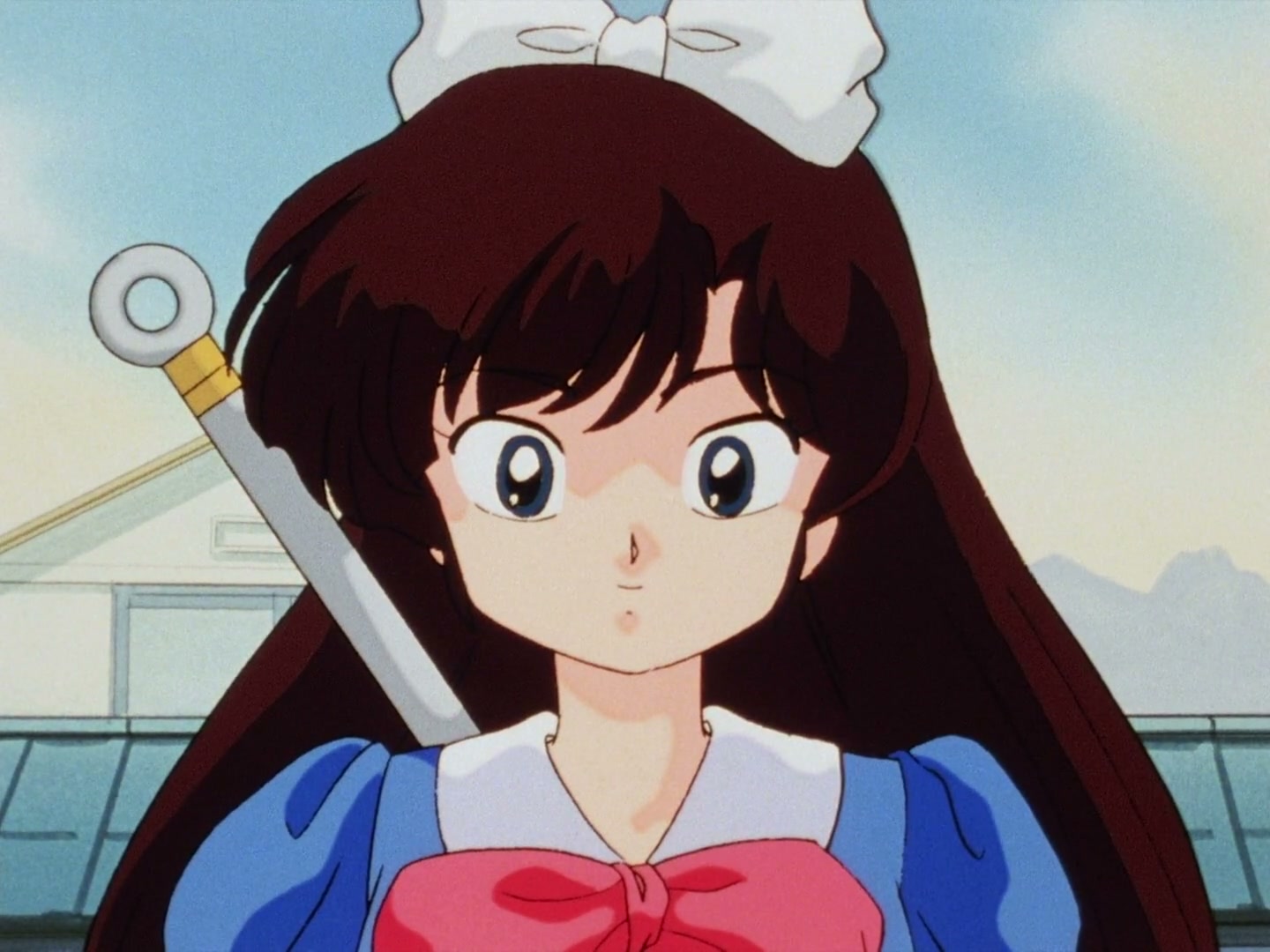 Ranma ½ Ep 63: Ukyo's Skirt! The Great Girly-Girl Gambit @ 00:07:56