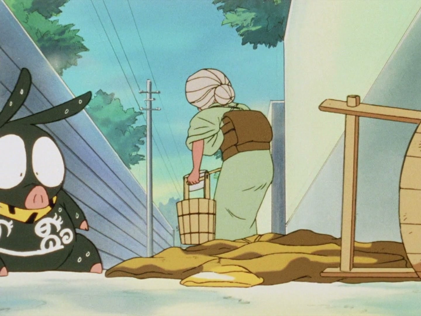 Ranma ½ Ep 80: Close Call! P-chan's Secret @ 00:08:25