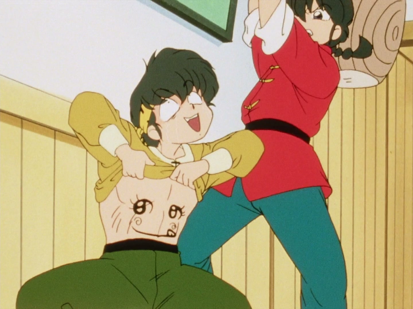 Ranma ½ Ep 80: Close Call! P-chan's Secret @ 00:18:59