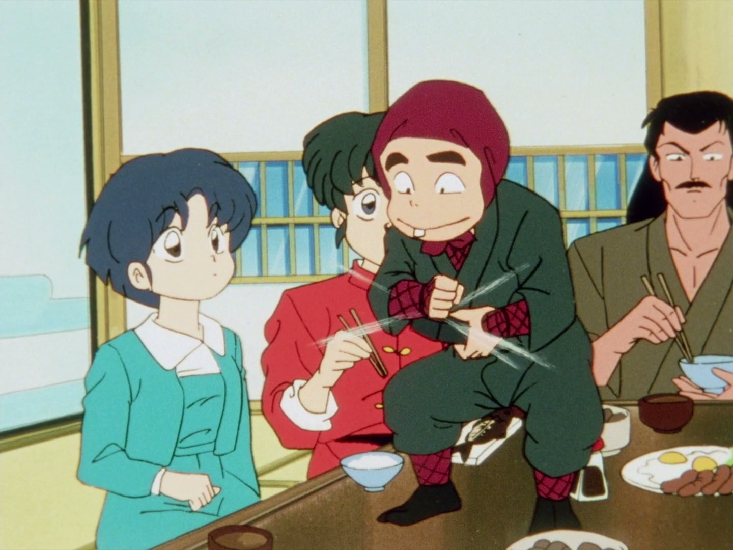 Ranma ½ Ep 82: Ranma and Kuno's... First Kiss @ 00:02:02