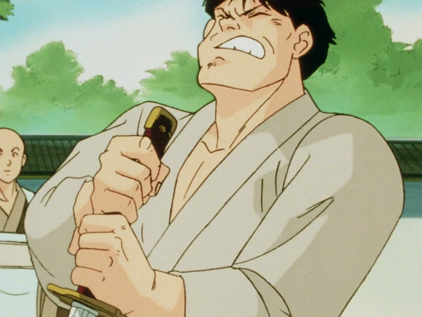Ranma ½ Ep 82: Ranma and Kuno's... First Kiss @ 00:03:57