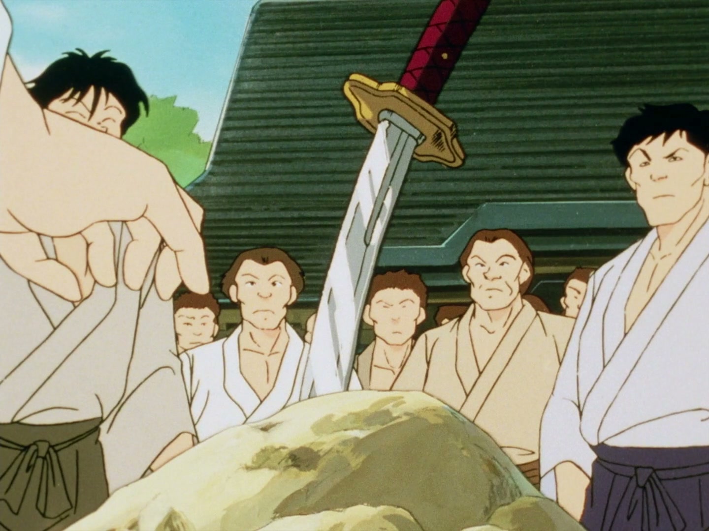 Ranma ½ Ep 82: Ranma and Kuno's... First Kiss @ 00:04:14