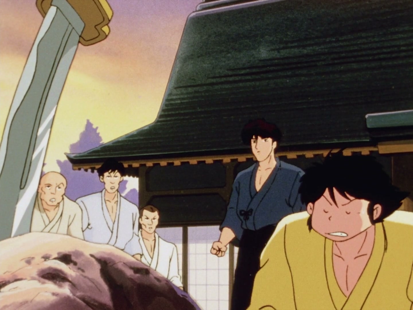 Ranma ½ Ep 82: Ranma and Kuno's... First Kiss @ 00:04:30