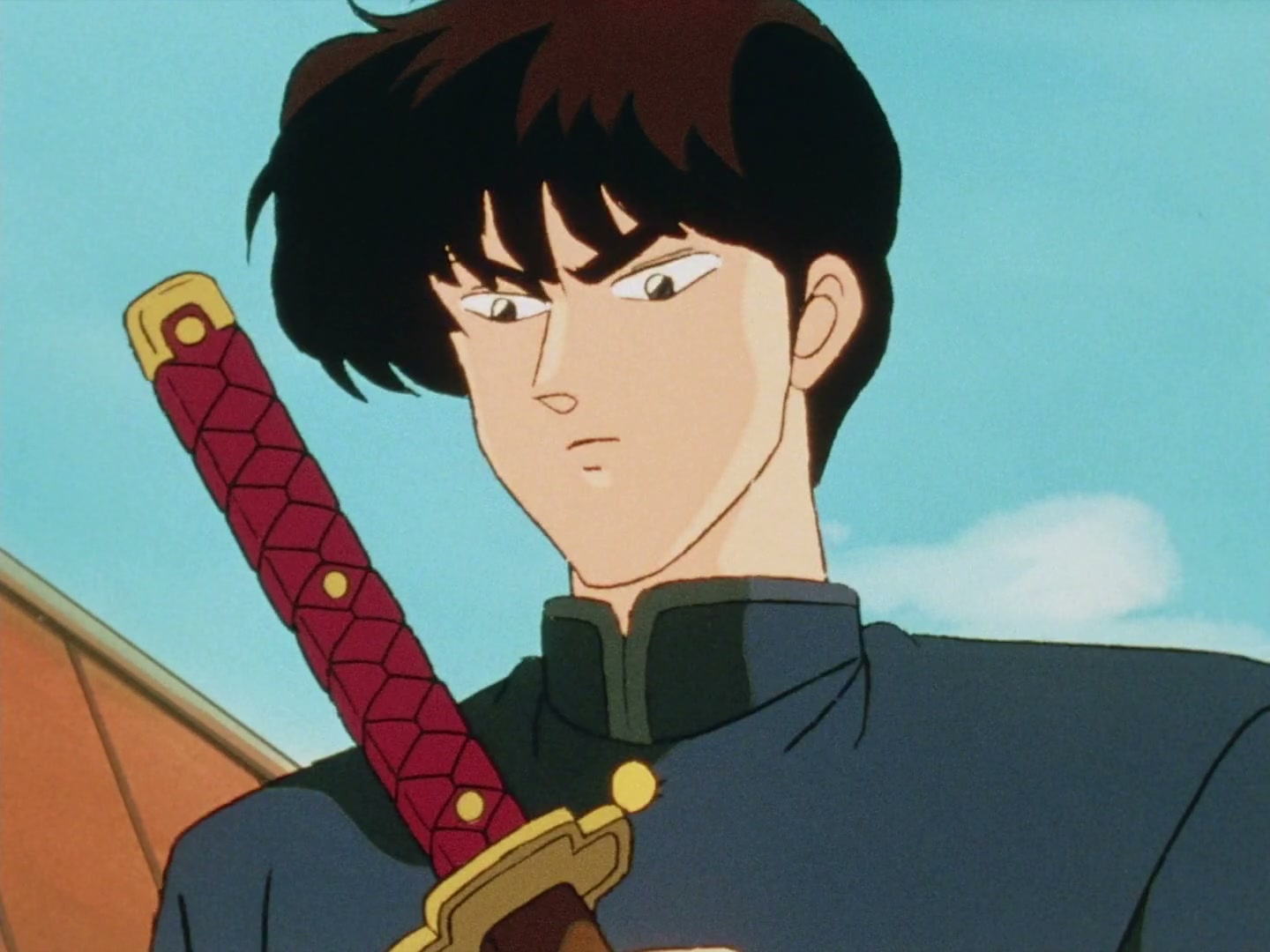 Ranma ½ Ep 82: Ranma and Kuno's... First Kiss @ 00:06:09