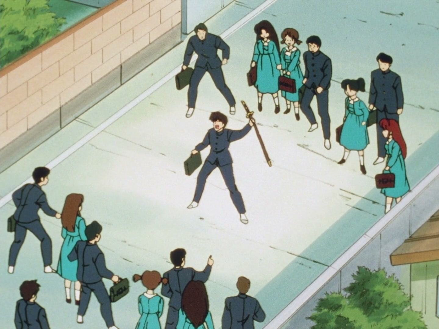 Ranma ½ Ep 82: Ranma and Kuno's... First Kiss @ 00:06:29