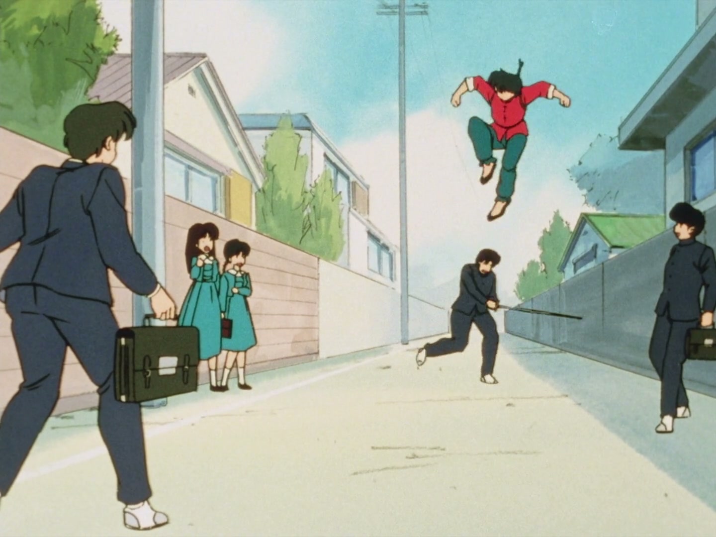 Ranma ½ Ep 82: Ranma and Kuno's... First Kiss @ 00:07:06