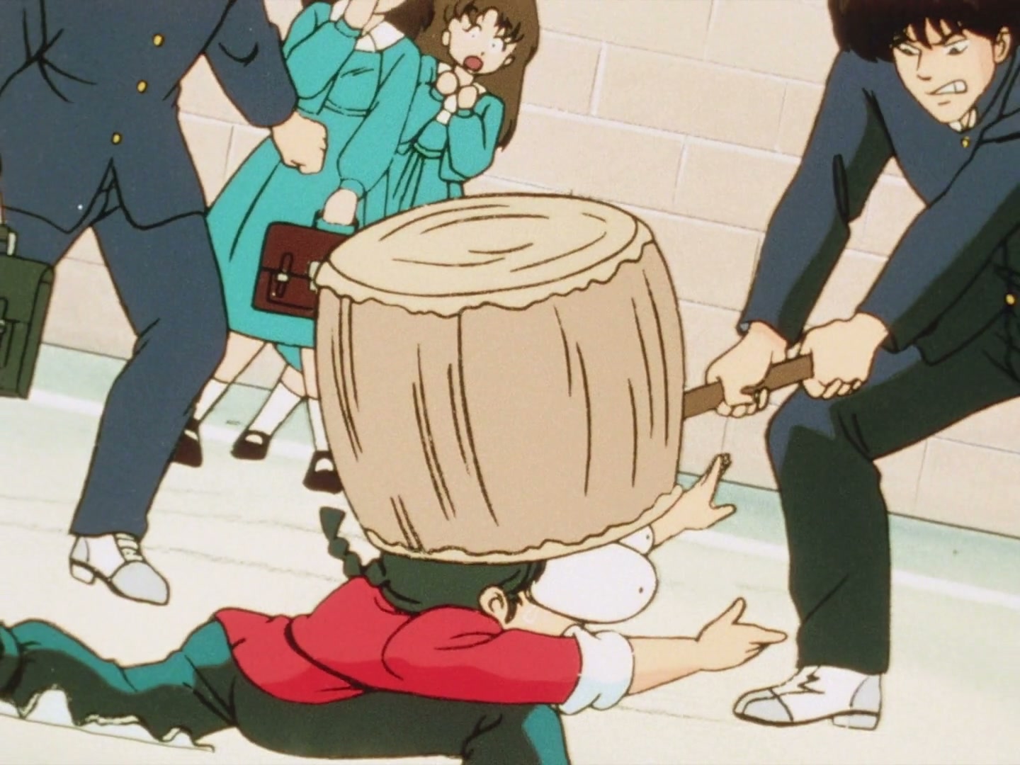 Ranma ½ Ep 82: Ranma and Kuno's... First Kiss @ 00:07:15