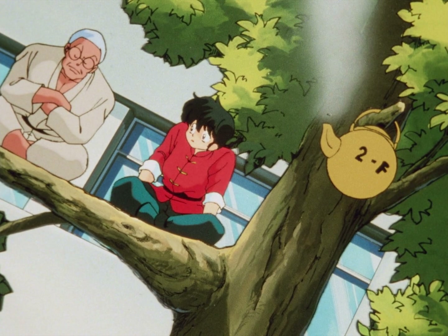 Ranma ½ Ep 82: Ranma and Kuno's... First Kiss @ 00:07:43