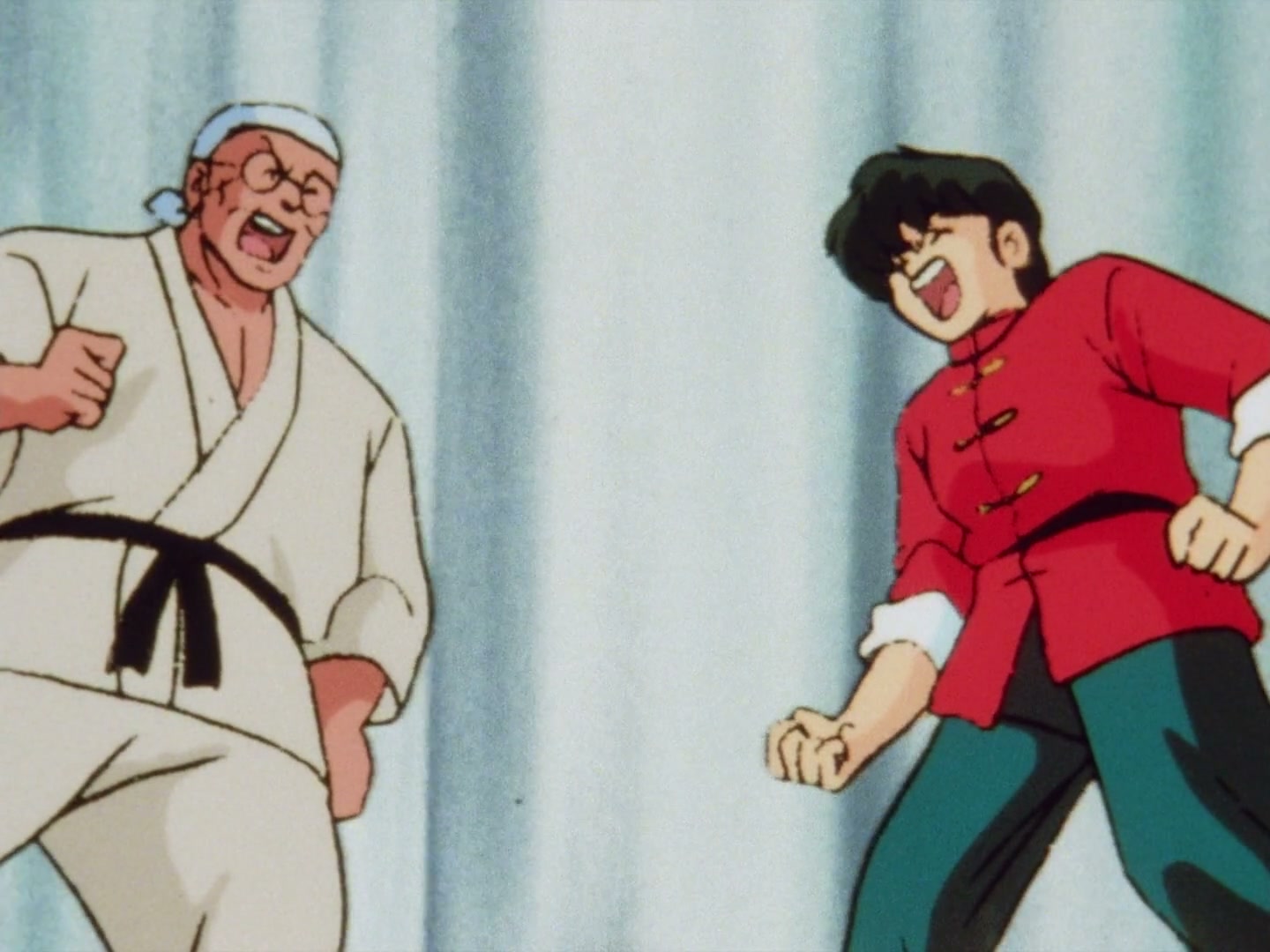 Ranma ½ Ep 82: Ranma and Kuno's... First Kiss @ 00:08:00