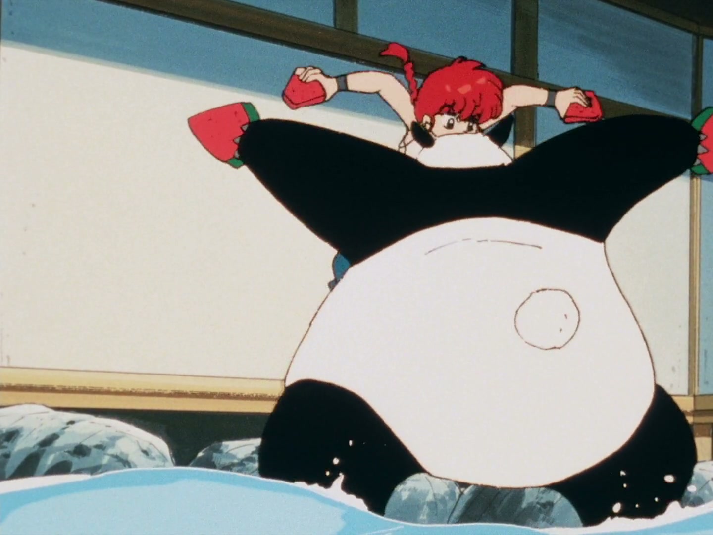 Ranma ½ Ep 104: Sasuke's "Mission: Improbable" @ 00:07:11