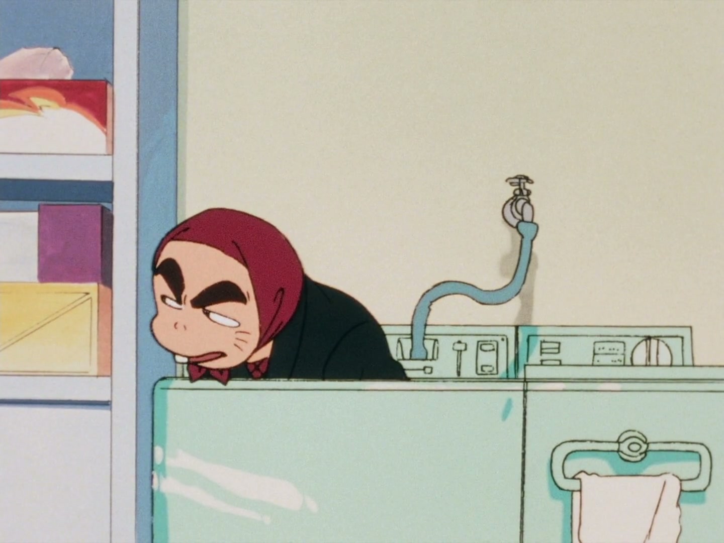 Ranma ½ Ep 104: Sasuke's "Mission: Improbable" @ 00:09:19