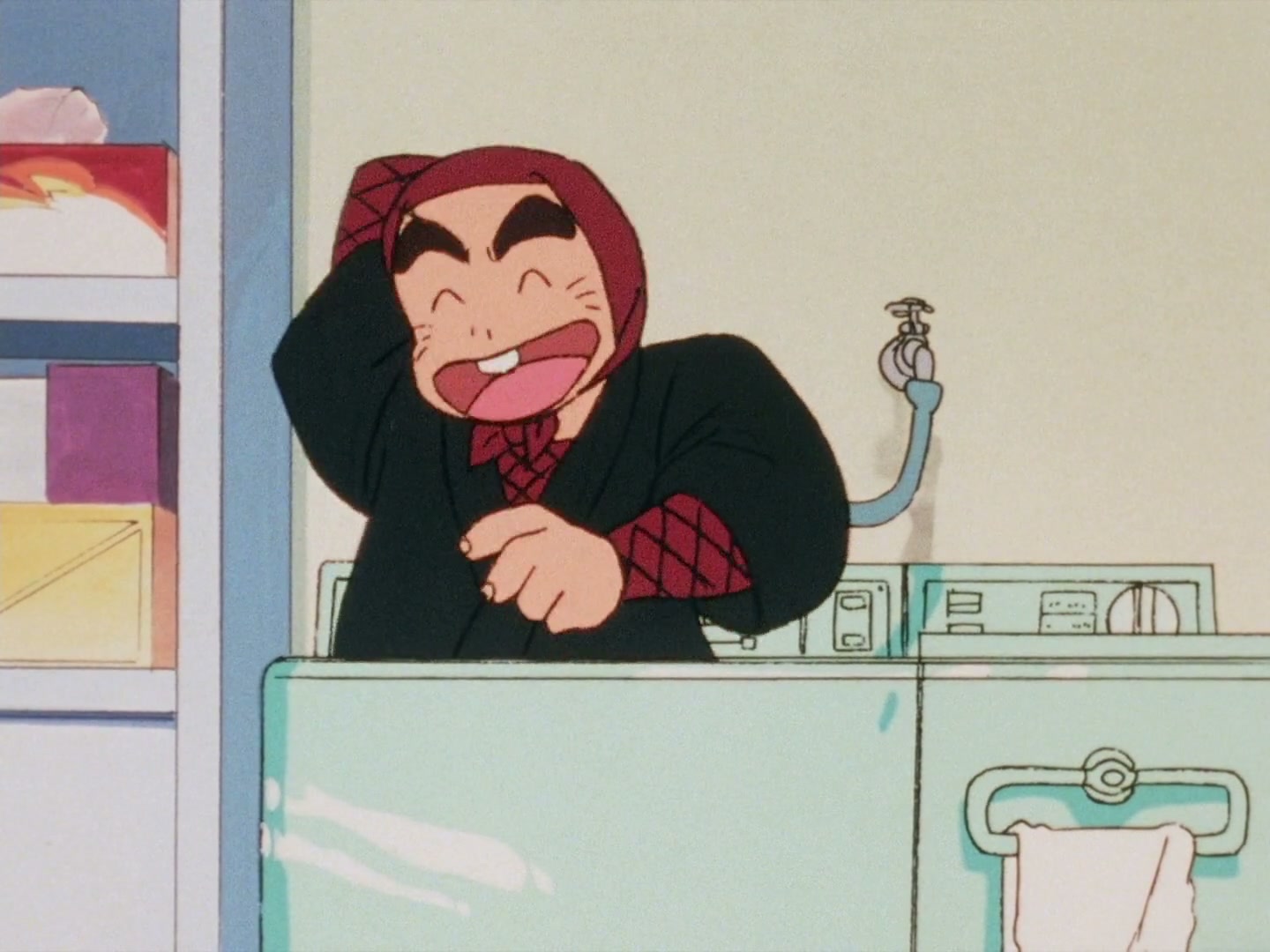 Ranma ½ Ep 104: Sasuke's "Mission: Improbable" @ 00:09:56