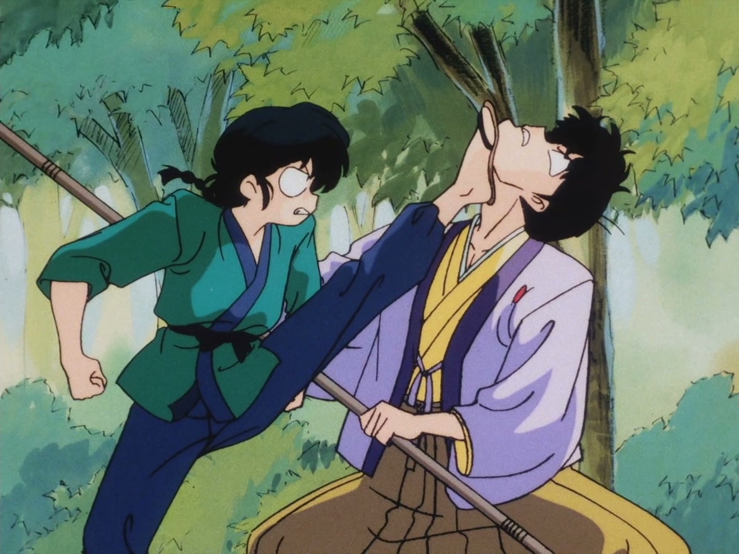 Ranma ½ Ep 129: Ukyo's Secret Sauce (Part 2) @ 00:05:48