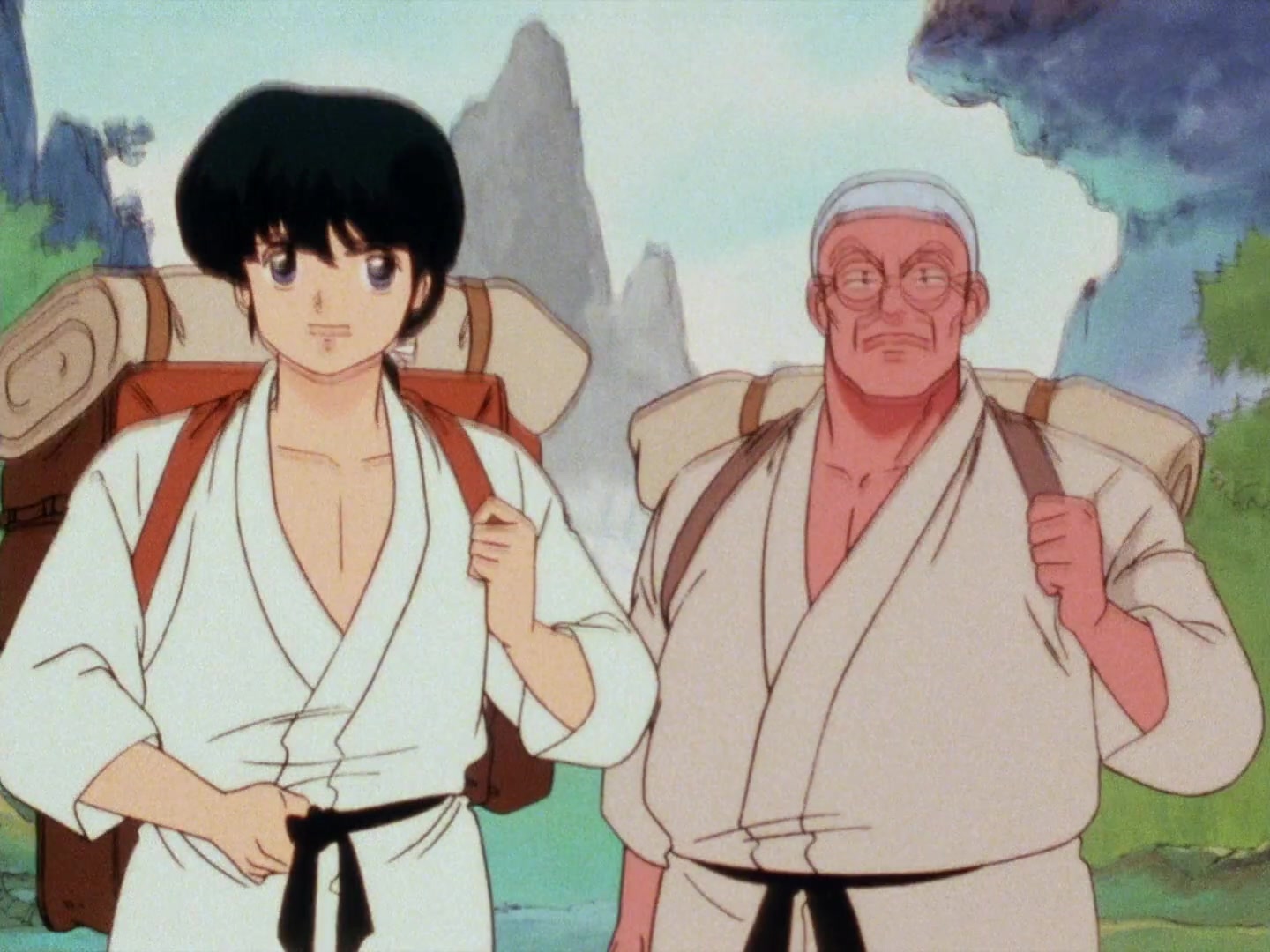 Ranma ½ — Ep 1: Here's Ranma @ 15:46