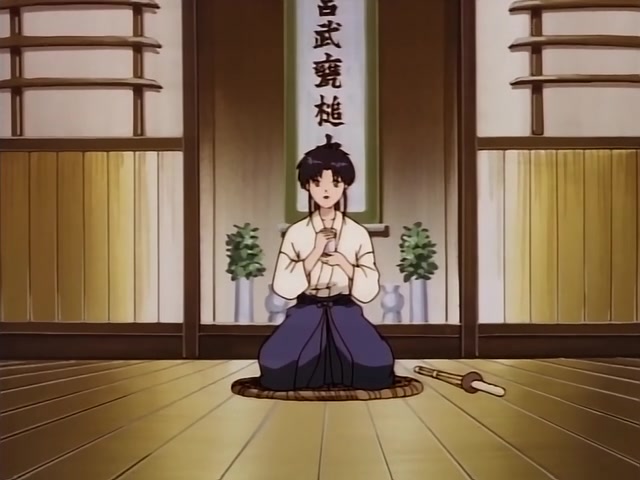 Rurouni Kenshin Ep 2: Kid Samurai: A Big Ordeal and a New Student @ 02:16