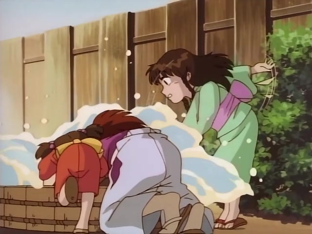 Rurouni Kenshin Ep 2: Kid Samurai: A Big Ordeal and a New Student @ 02:30