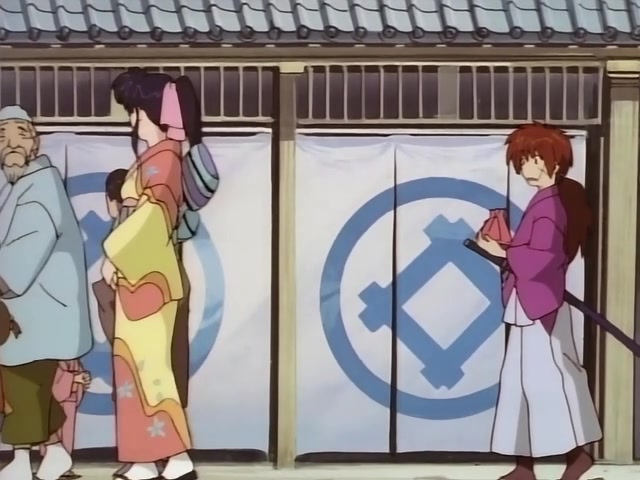 Rurouni Kenshin Ep 2: Kid Samurai: A Big Ordeal and a New Student @ 04:00