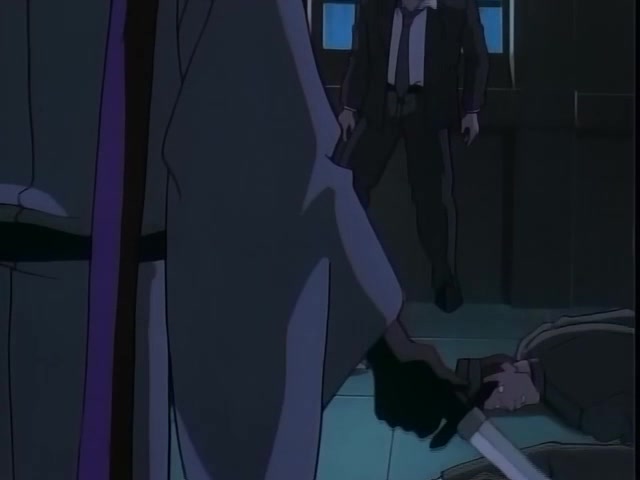 Rurouni Kenshin Ep 6: The Appearance of Kurogasa: Visitor from the Shadows @ 02:07