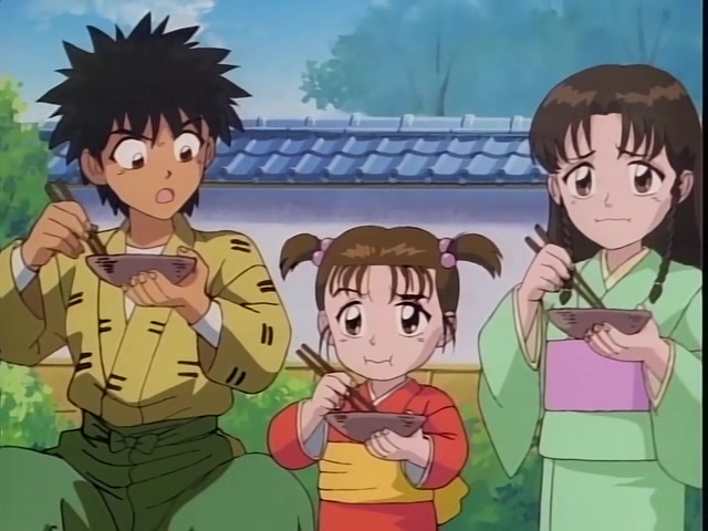 Rurouni Kenshin Ep 6: The Appearance of Kurogasa: Visitor from the Shadows @ 03:36