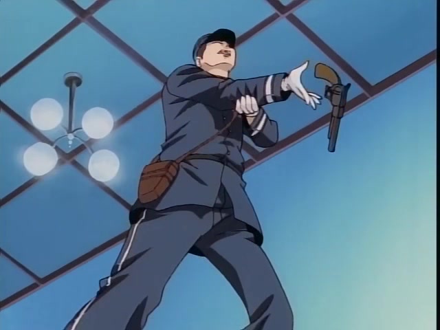 Rurouni Kenshin Ep 6: The Appearance of Kurogasa: Visitor from the Shadows @ 08:38