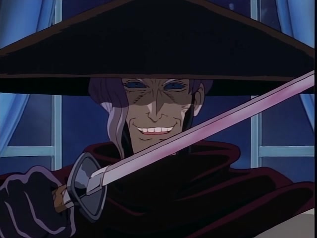 Rurouni Kenshin Ep 6: The Appearance of Kurogasa: Visitor from the Shadows @ 10:14