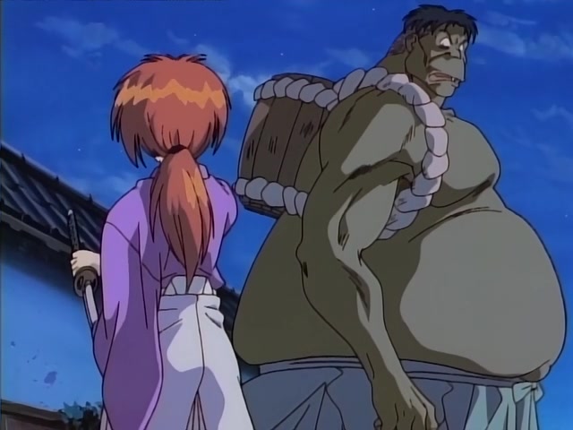 Rurouni Kenshin Ep 8: A New Battle! The Mysterious Beauty From Nowhere @ 15:25