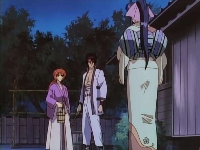 Rurouni Kenshin Ep 9: The Strongest Group of Ninjas: The Horrible Oniwaban Group @ 02:45