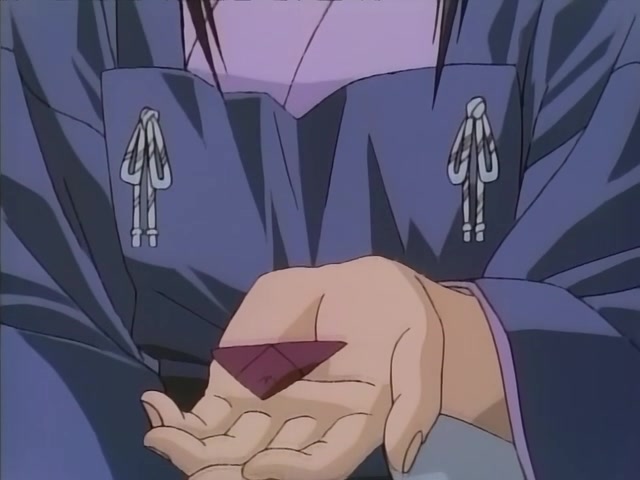 Rurouni Kenshin Ep 9: The Strongest Group of Ninjas: The Horrible Oniwaban Group @ 09:30
