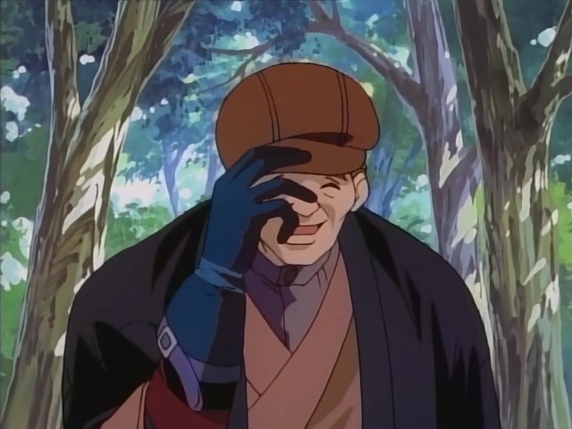 Rurouni Kenshin Ep 9: The Strongest Group of Ninjas: The Horrible Oniwaban Group @ 11:45