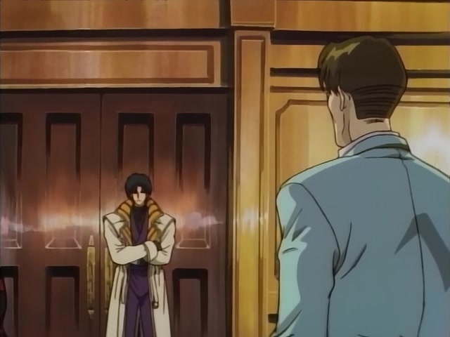 Rurouni Kenshin Ep 10: Aoshi: Someone so Beautiful it's Frightening @ 10:16