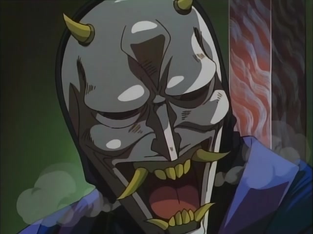 Rurouni Kenshin Ep 10: Aoshi: Someone so Beautiful it's Frightening @ 13:03