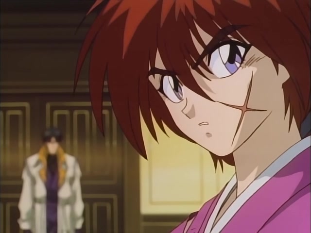 Rurouni Kenshin Ep 10: Aoshi: Someone so Beautiful it's Frightening @ 19:44