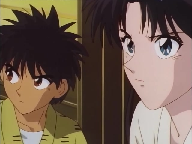 Rurouni Kenshin Ep 10: Aoshi: Someone so Beautiful it's Frightening @ 20:09