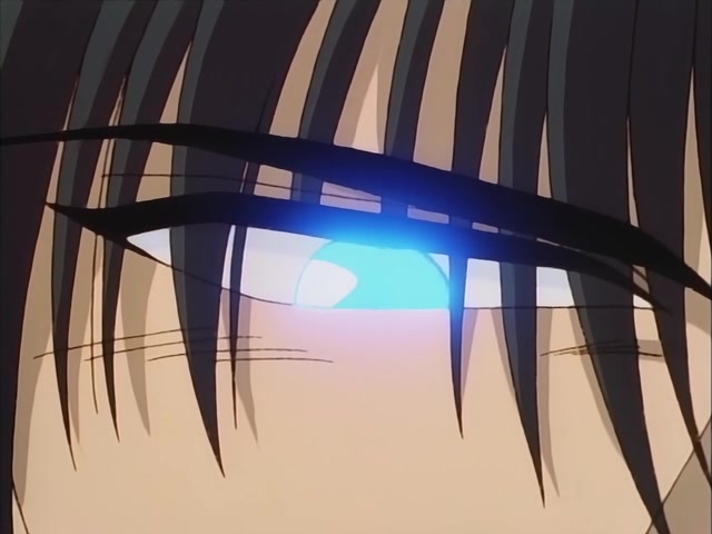 Rurouni Kenshin Ep 10: Aoshi: Someone so Beautiful it's Frightening @ 21:32